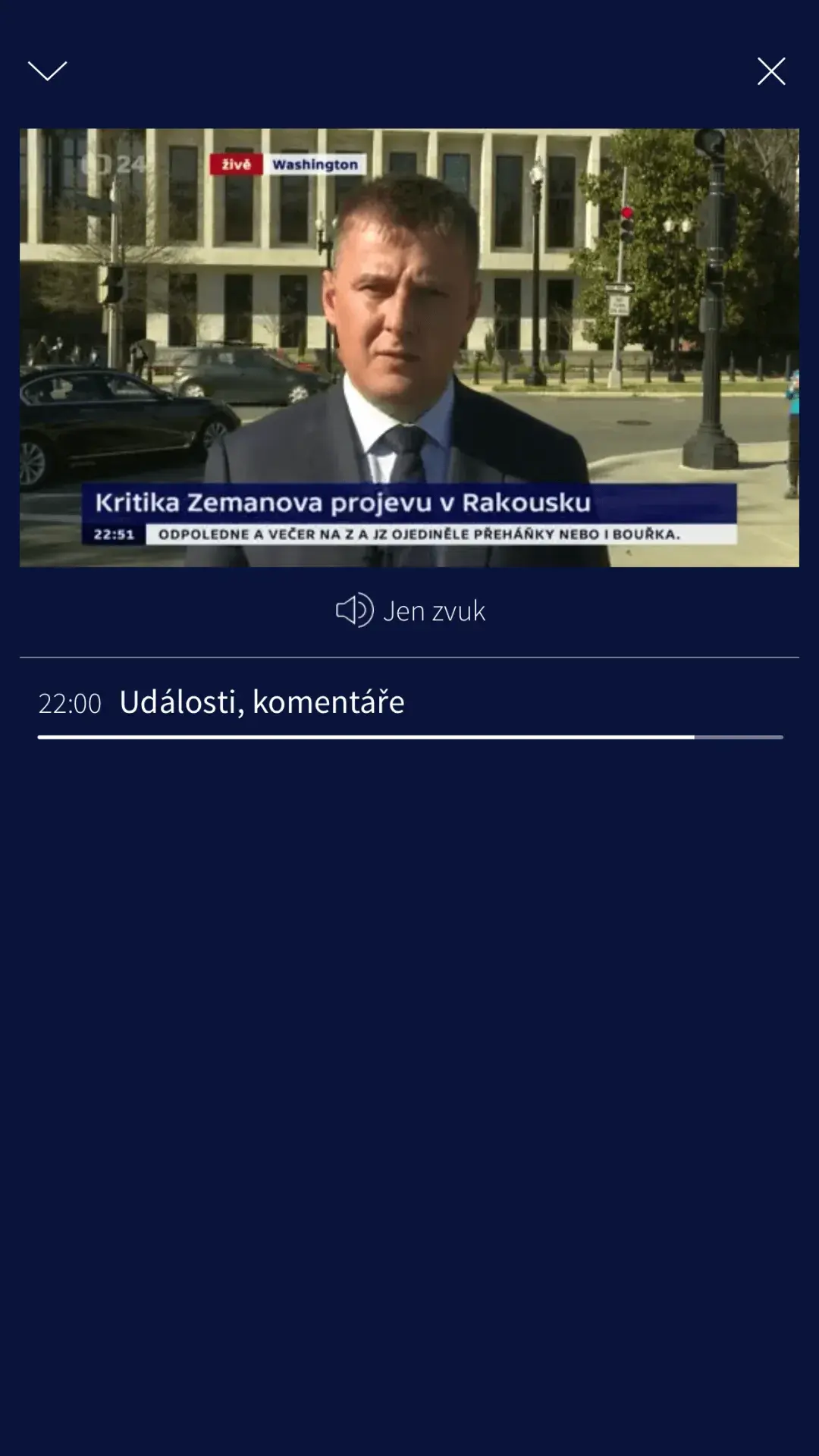 iOS aplikace - ČT24